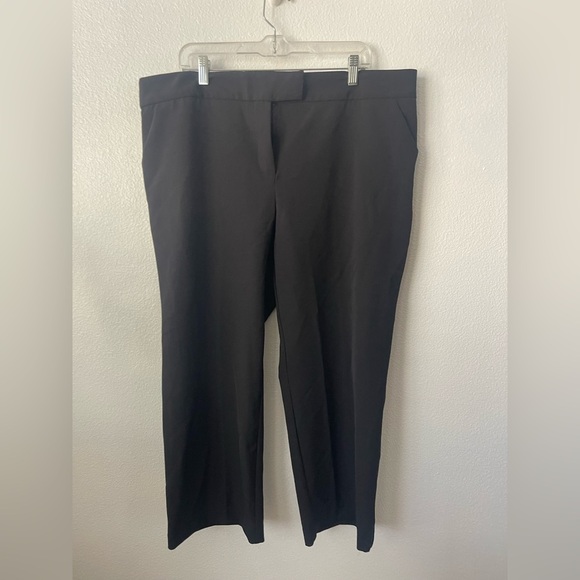 NWT LIZ CLAIBORNE Classic Career March Ankle Length Pants Secretly Work Trousers - Picture 1 of 10